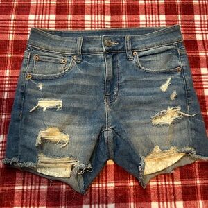 American Eagle Ne(x)t Level Stretch High Rise Jean Shorts